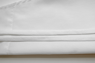 White Spun Polyester