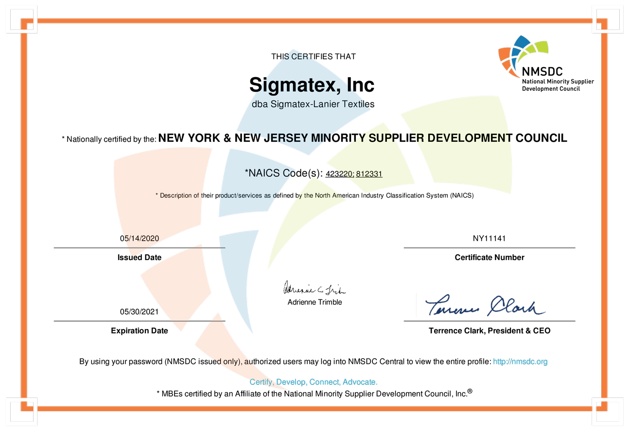 Minority Certificate